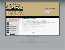 Tablet Screenshot of mail.sfcn.org